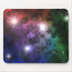 Space Clouds Mouse Mat