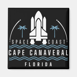 Space Coast Cape Canaveral Magnet