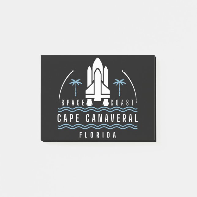 Space Coast Cape Canaveral Post-it Notes (Front)