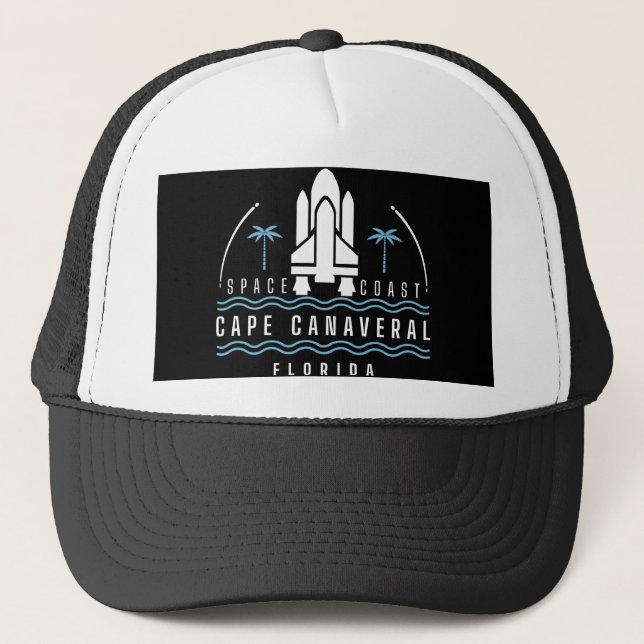 Space Coast Cape Canaveral Trucker Hat (Front)