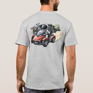 Space Coast Chapter - Astronaut On Spyder T-Shirt