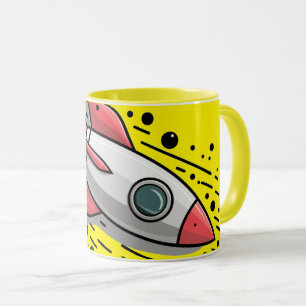 space coffee mug