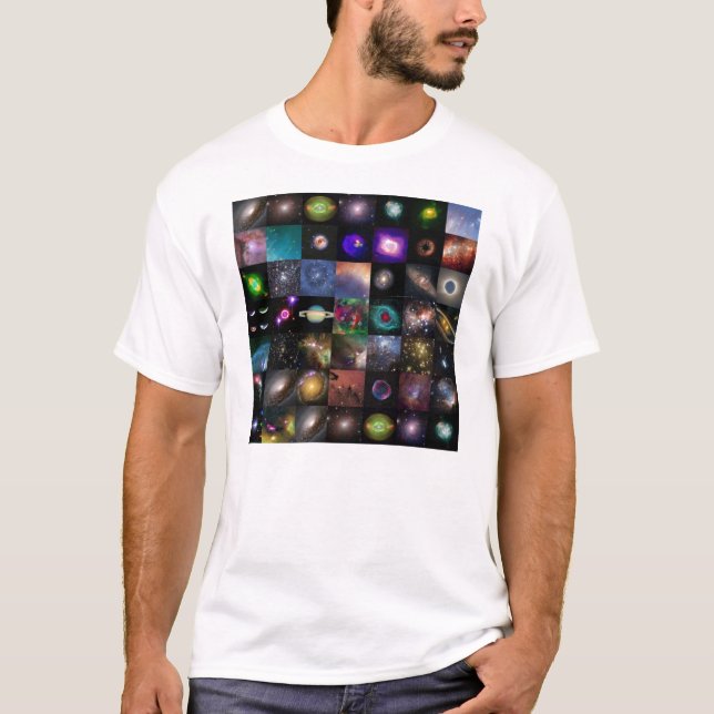 Space collage T-Shirt (Front)