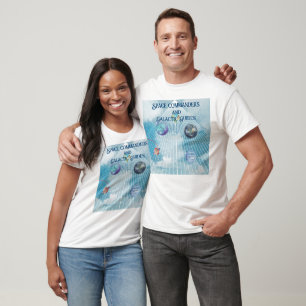 Space Commanders Unite: Galactic Guides T-Shirt