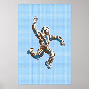 Space Cowboy Inspired Original Design Print -Print