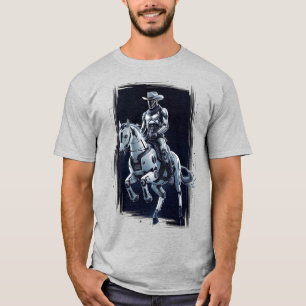 Space Cowboy Sci-Fi Western T-Shirt