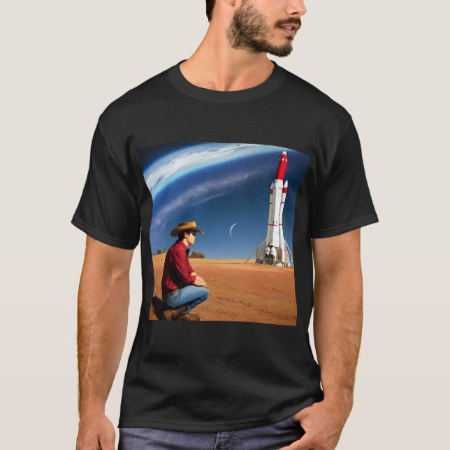 Space Cowboy  T-Shirt (Front)