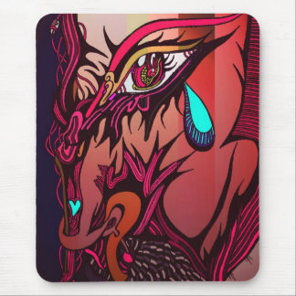 Space Cowboy violet Mouse Mat