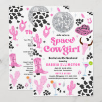 Space Cowgirl Bachelorette Weekend Itinerary