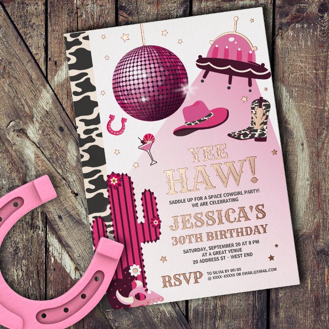 Space Cowgirl Birthday Party (Creator Uploaded)