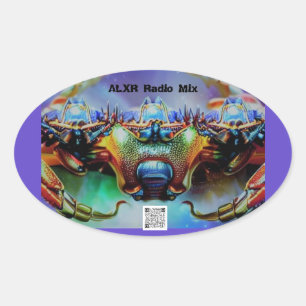 Space Crab 2 Sticker