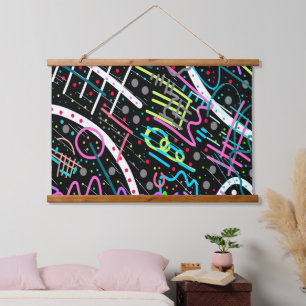 Space Debris Hanging Tapestry