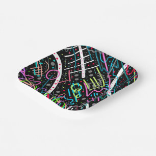 Space Debris Paper Plate