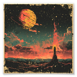 Space Design Mural Photo Print