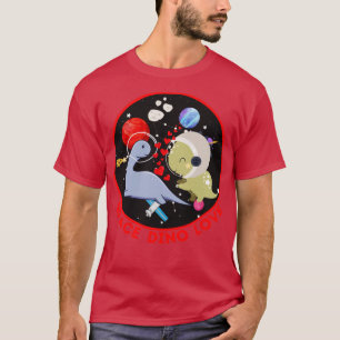 Space Dino Love T-Shirt
