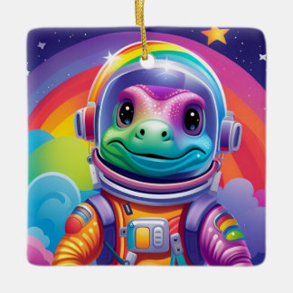 Space Dino- Ornament