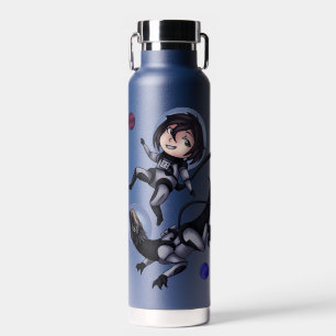 Space Dinosaur Water Bottle