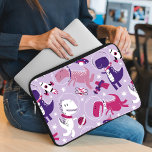 Space Dinosaurs, Cute Dinosaurs, Stars, Space Ship Laptop Sleeve<br><div class="desc">Cute,  fun and adorable pattern with space dinosaurs. Modern and trendy gift,  perfect for the dinosaur lover in your life.</div>