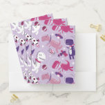 Space Dinosaurs, Cute Dinosaurs, Stars, Space Ship Pocket Folder<br><div class="desc">Cute,  fun and adorable pattern with space dinosaurs. Modern and trendy gift,  perfect for the dinosaur lover in your life.</div>