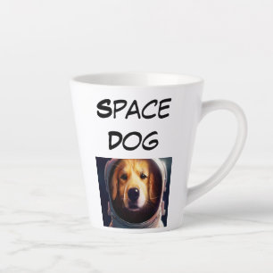 Space Dog Latte Mug