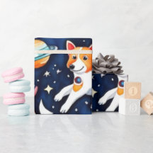 Space dogs planets galaxy universe