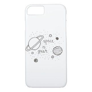 Space doodle iPhone 8/7 case