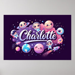 Space Dreams Charlotte Wall Art