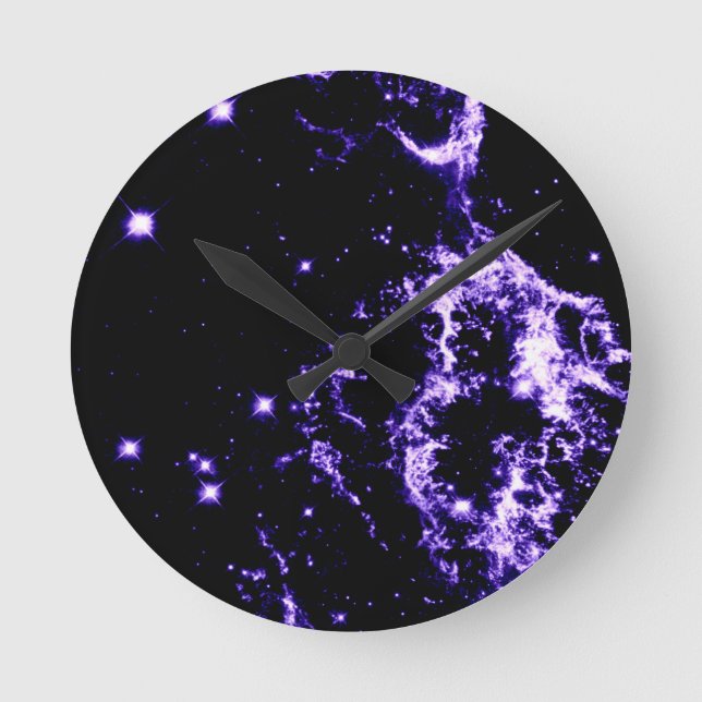 Space Electricity Round Clock (Front)