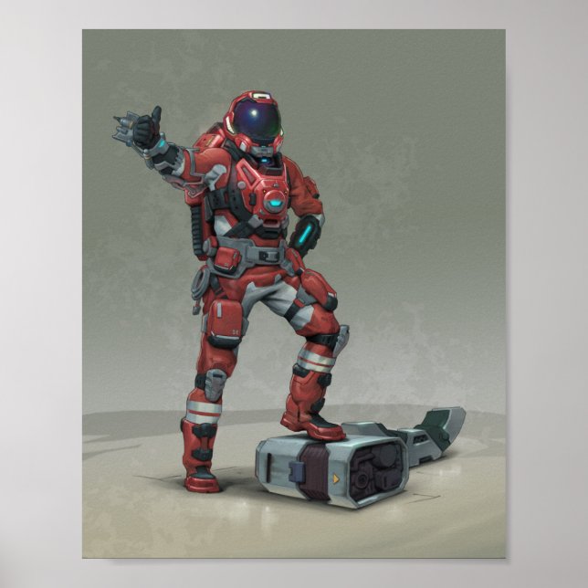 Space Engineers 2 Suit Poster (Front)