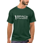 Space Engineers Basic t-shirt black SE logo