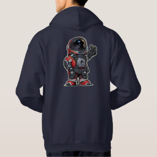 Space Engineers Cartoon Hoodie - Red