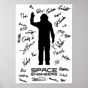 Space Engineers signed Value Poster Paper (Matte)