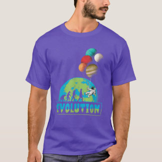 Space Escaping Earth Space Evolution the Astronaut T-Shirt