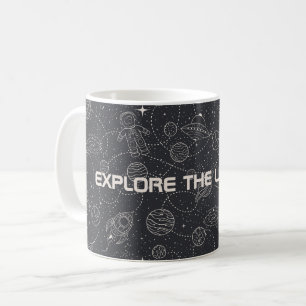 Space Exploration Galaxy Universe Star Personalise Coffee Mug