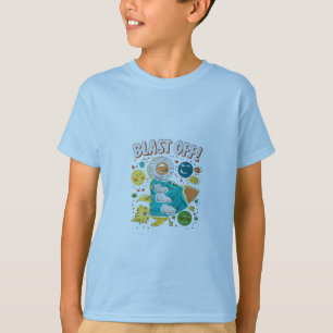 "Space Explorer Blast Off! Kids' T-shirt" T-Shirt