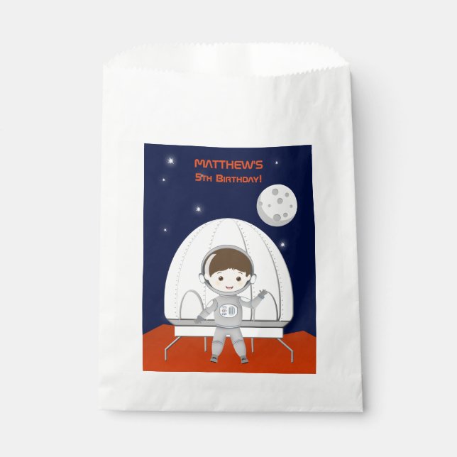 Space Explorer Favour Bags (Front)