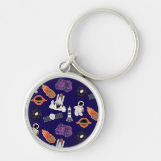 Space Explorer Key Ring