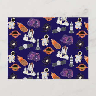 Space Explorer Postcard