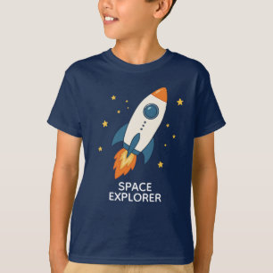 Space Explorer Rocket Space Adventure T-Shirt
