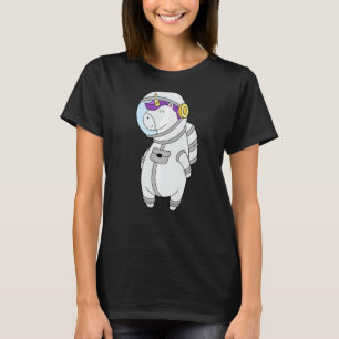 Space Explorer Unicorn Astronaut Solar System Gala T-Shirt