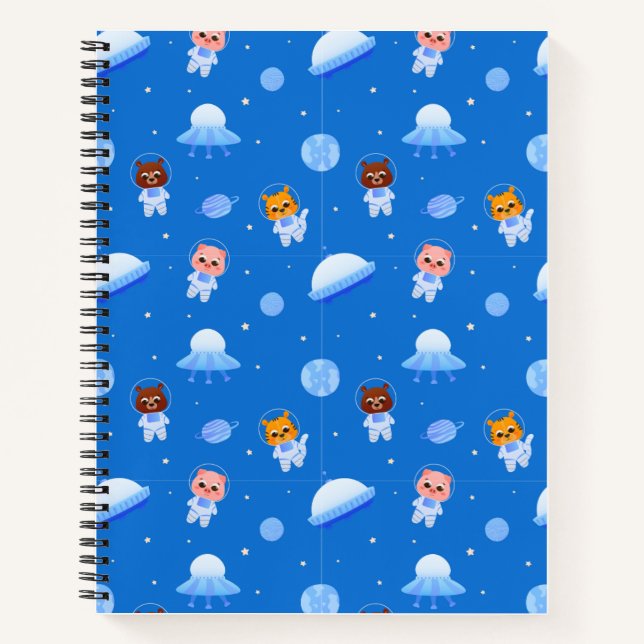 Space Explorers Recipe Notebook  (Front)