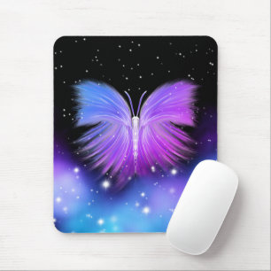 Space Fantasy Butterfly Cosmic Mouse Mat