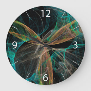Space Fantasy Large Clock