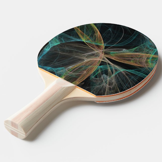 Space Fantasy Ping Pong Paddle (Front Angle)