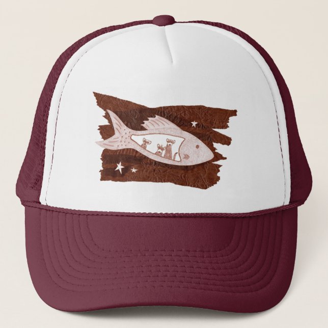 Space Ferrets Trucker Hat (Front)