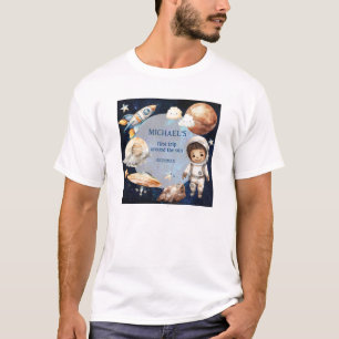 Space First Trip Around The Sun Birthday Parents T-Shirt
