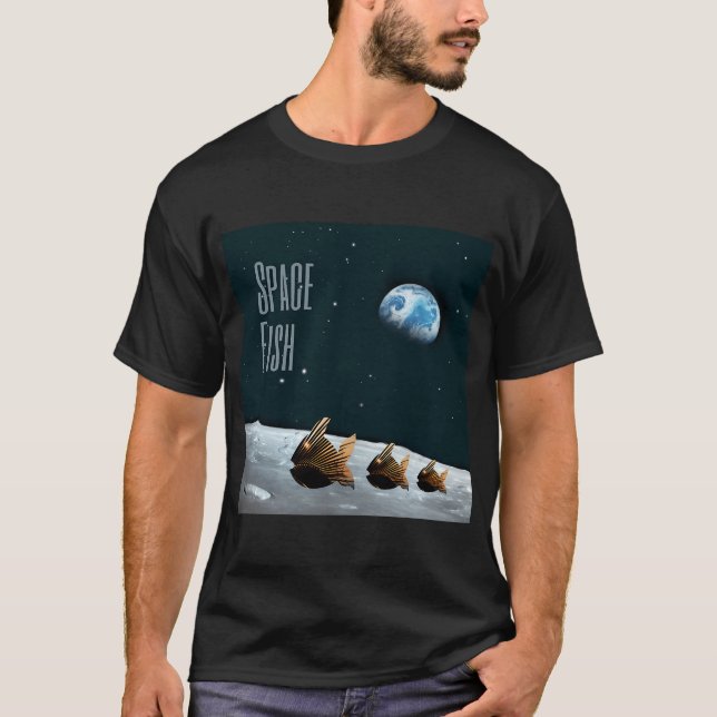 Space Fish T-Shirt (Front)