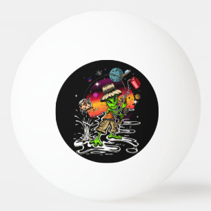 Space Fisherman Ping Pong Ball