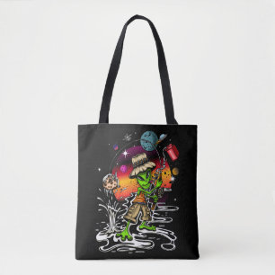 Space Fisherman Tote Bag