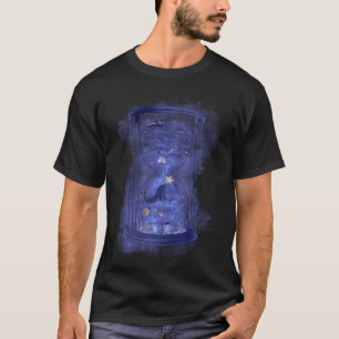 Space fishing: celestial Hourglass Illustration wi T-Shirt